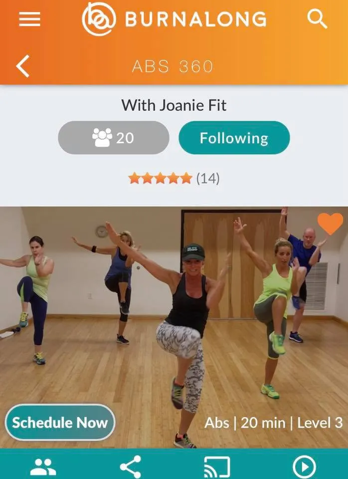 ABS 360 as featured on Burnalong