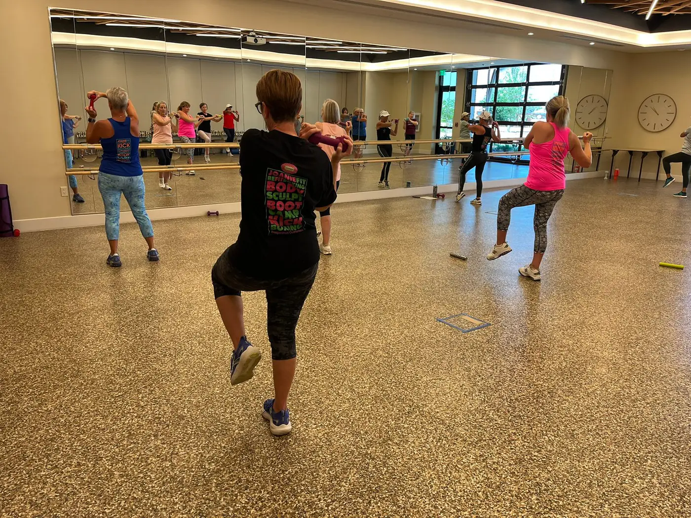 Bodysculpt class with Joanie in The Villages, FL